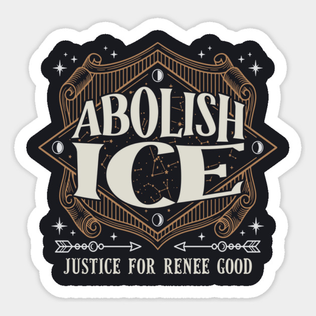 Abolish ICE Sticker by Charles's Store 8