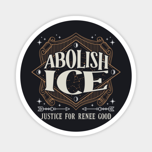 Abolish ICE Magnet by Charles's Store 8