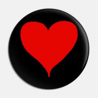Red Heart Pin