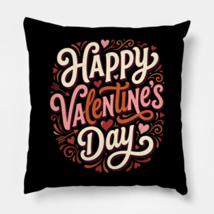 Happy Valentine's Day Pillow