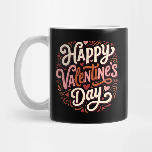Happy Valentine's Day by Creatifly Graphic Tees
