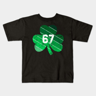 Vintage Shamrock 67 Kids T-Shirt