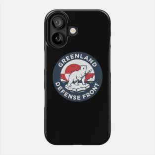 Greenland Defense Front Phone Case