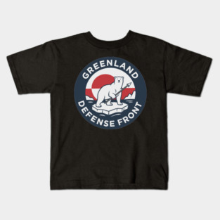 Greenland Defense Front Kids T-Shirt