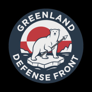 Greenland Defense Front Tapestry