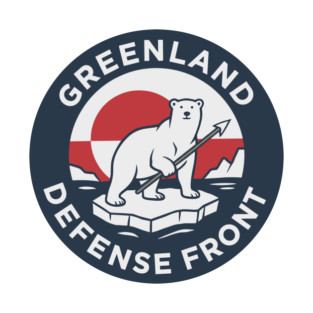 Greenland Defense Front Magnet