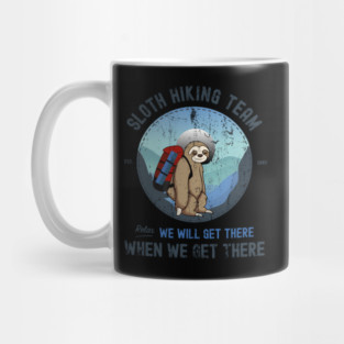 Sloth Hiking Sloth Hiking Team Mug