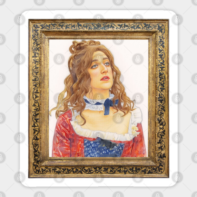 Kirk - Woman of questionable morals Sticker by Stars Hollow Mercantile