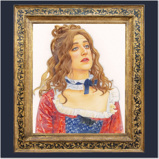 Kirk - Woman of questionable morals Wall Art by Stars Hollow Mercantile