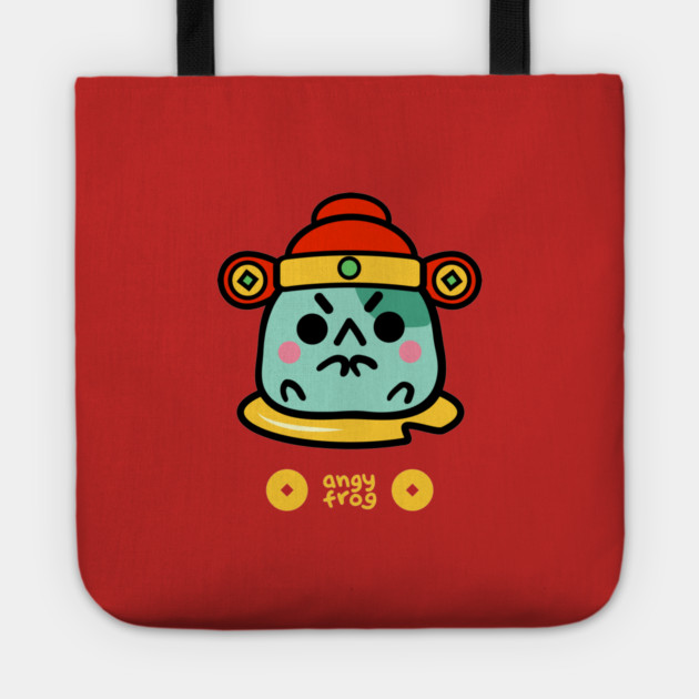 CNY'26 frog Tote by angyfrog