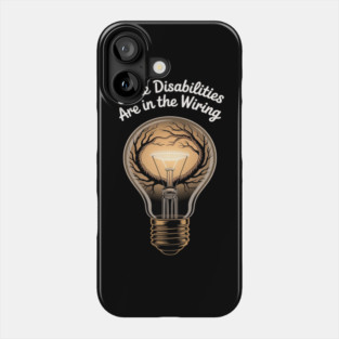 Invisible Disability Neurodiversity Disability Awareness Day Phone Case