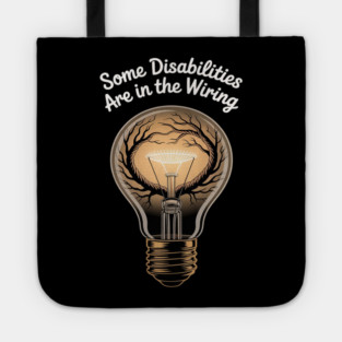 Invisible Disability Neurodiversity Disability Awareness Day Tote