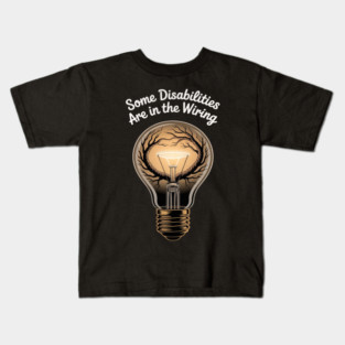 Invisible Disability Neurodiversity Disability Awareness Day Kids T-Shirt