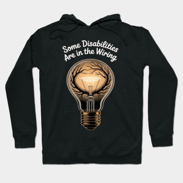 Invisible Disability Neurodiversity Disability Awareness Day Hoodie by Ink Lines