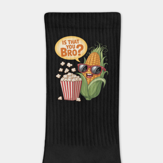 Is That You Bro Cartoon Food Pun by Ink Lines