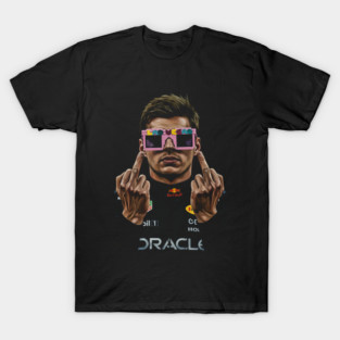 Max Verstappen Middle finger 90s T-Shirt
