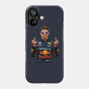 Memem Max Verstappen Middle finger Phone Case