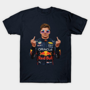Memem Max Verstappen Middle finger T-Shirt