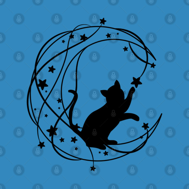 Lunar Cat by Champanie's Store
