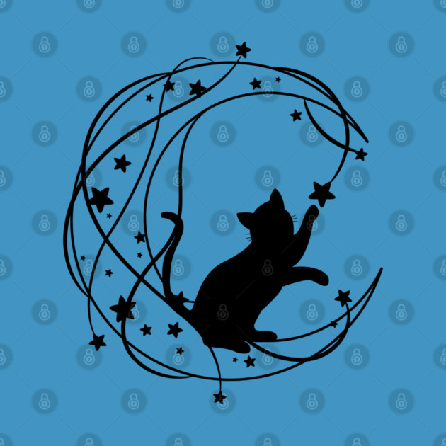Lunar Cat by Champanie's Store
