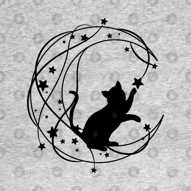 Lunar Cat by Champanie's Store