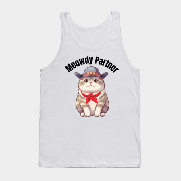 Meowdy Partner Tank Top by Champanie's Store
