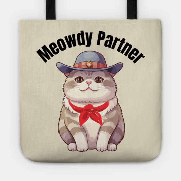 Meowdy Partner Tote by Champanie's Store