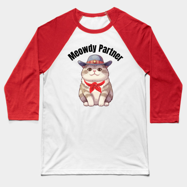 Meowdy Partner Baseball T-Shirt by Champanie's Store