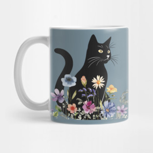 Midnight Blooms Mug