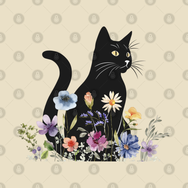 Midnight Blooms by Champanie's Store