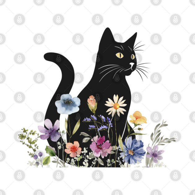 Midnight Blooms by Champanie's Store