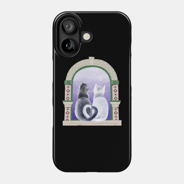 Paws & Stardust Phone Case by Champanie's Store