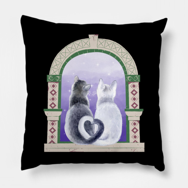 Paws & Stardust Pillow by Champanie's Store