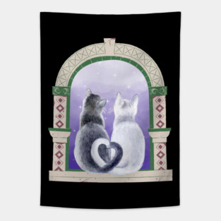 Paws & Stardust Tapestry