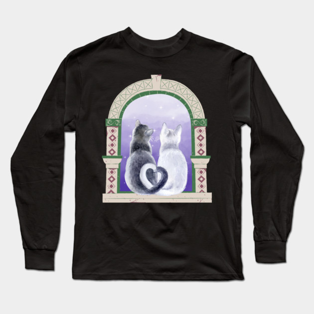 Paws & Stardust Long Sleeve T-Shirt by Champanie's Store