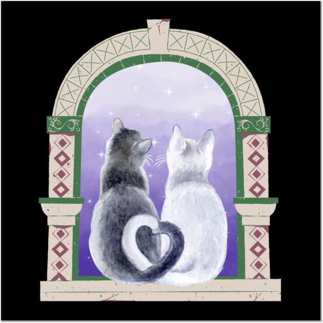 Paws & Stardust Wall Art by Champanie's Store