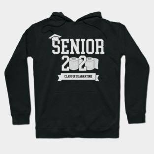 Funny high school graduation 2020 class of quarantine Hoodie