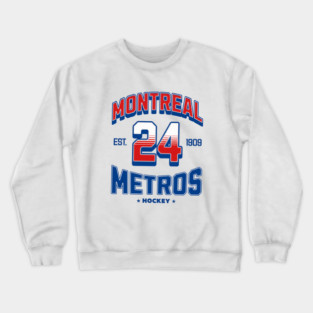 Montreal Metros Hockey Hollander #24 Heated Rivalry Crewneck Sweatshirt