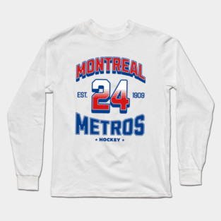 Montreal Metros Hockey Hollander #24 Heated Rivalry Long Sleeve T-Shirt