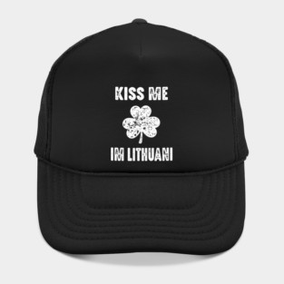 Funny Kiss Me Im Lithuanian St Patricks Day Lithuania Hat