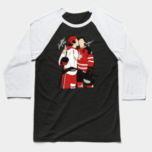 Ilya Rosanov Licks Shane Hollander's Face  Minimalist Fanart Baseball T-Shirt