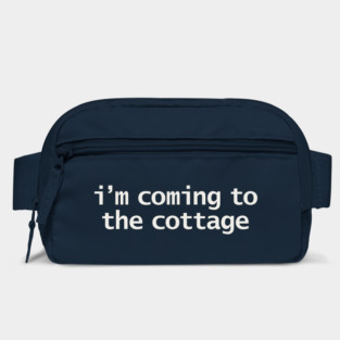I'm Coming to the Cottage Heated Rivalry Quotes Bag