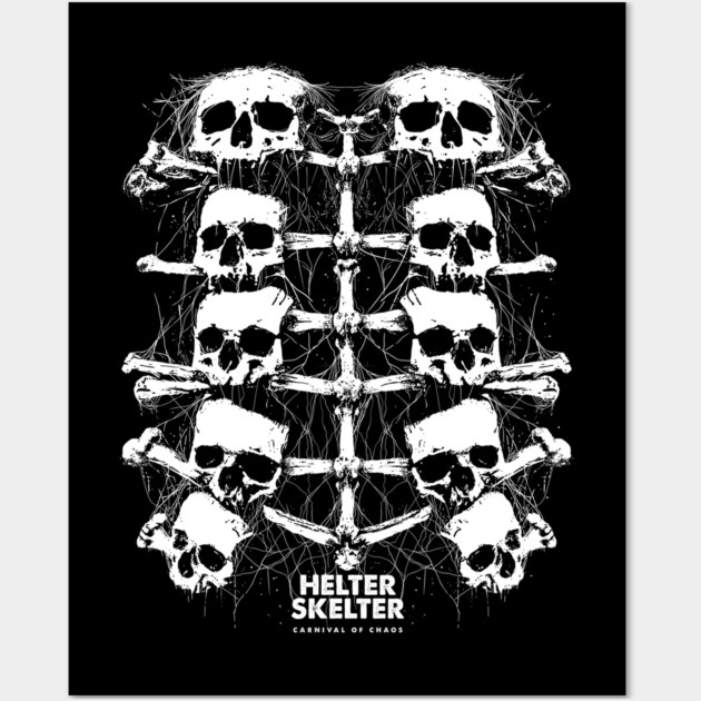 HELTER SKELTER Wall Art by artslaves