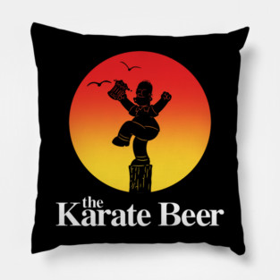 The Karate Beer Pillow