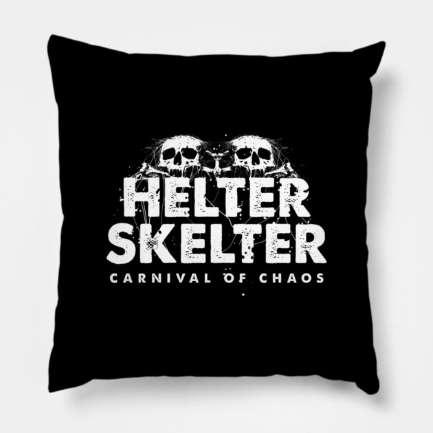 HELTER SKELTER Pillow by artslaves