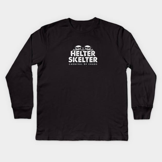 HELTER SKELTER Kids Long Sleeve T-Shirt by artslaves