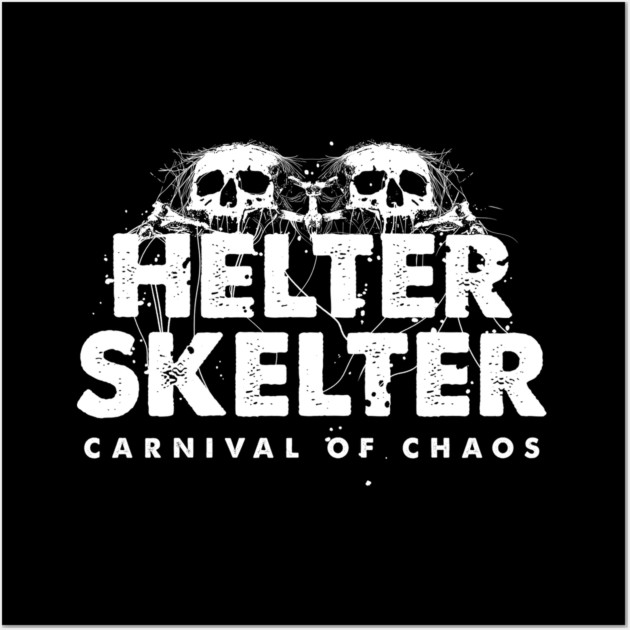 HELTER SKELTER Wall Art by artslaves