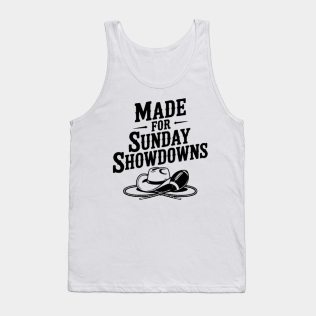 Made for Sunday Showdowns Tank Top by Frank Ring