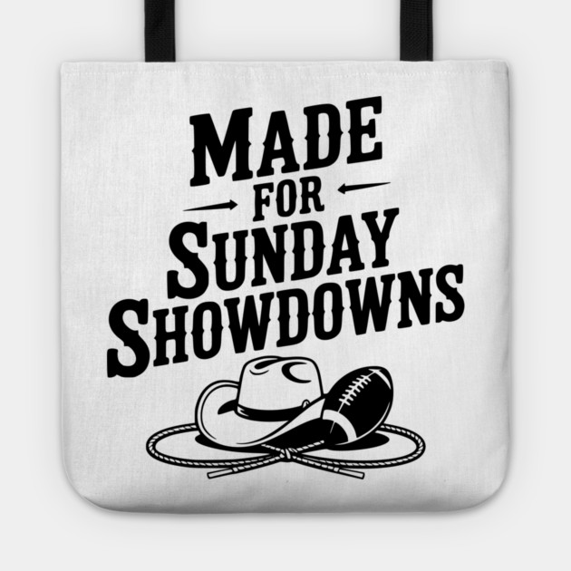 Made for Sunday Showdowns Tote by Frank Ring