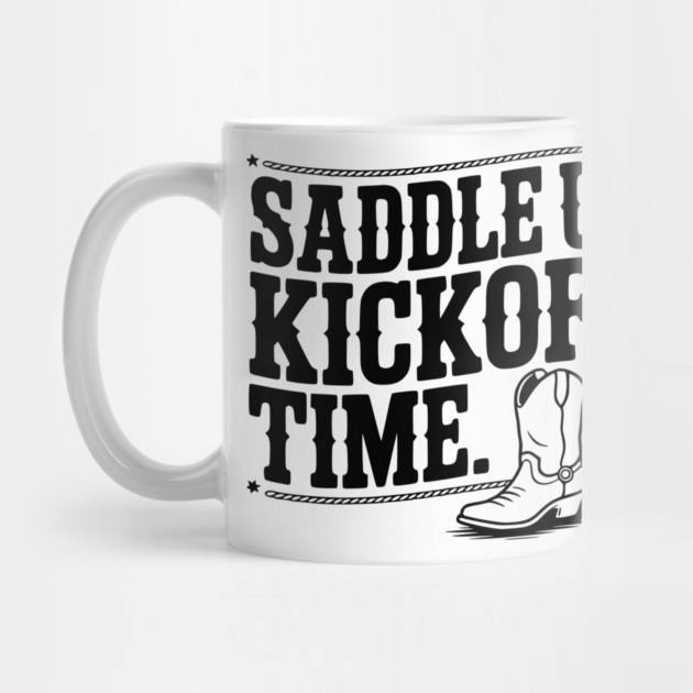 Saddle Up. Kickoff Time. by Frank Ring